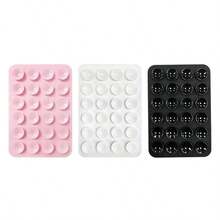 8pcs/20pcs Silicone Suction Cup Set, Multi-Function Phone And Tablet Holder, Universal Compatibility, Easy Release, Reusable Adhesive Holder Compatible With IPhone, Android Phone, Gift For Birthday, Family, Friends Phone Holder, Phone Stand, Phone Accessories - Multicolor - View 22
