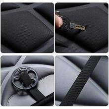 1pc Comfortable Business Car Front Seat Cushion Cover, Universal Car Interior Seat Pad
