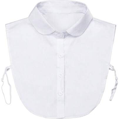 Detachable Dickey Collar Blouse For Women, Fake Half Shirts Faux False Collar For Girls Favors