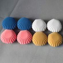 1pc Jewelry Box, Pearl Storage Box, Flocked Shell Jewelry Box For Pendant, Earrings, Necklace, Gift Box - Multicolor - View 2