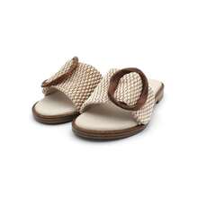 Carmela Sandales plates pour femmes - Beige - Voir 4