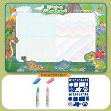 Children's Oversized Water Painting Carpet - Magical Magic Watercolor Canvas Color Writing Mat Doodle Pad - Perfect Gift For Birthday - Christmas - Gift - Multicolor - View 5