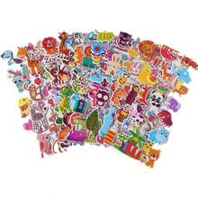 20pcs Or 40pcs Assorted Animal Stickers, Suitable For Scrapbooking And Notebook Decoration - Multicolor - View 5