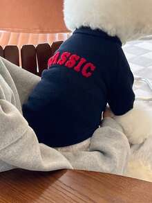 1pc HUITAIYANG Pet Sweatshirt, Dog Sweatshirt Dog Clothes, Pet Autumn/Winter Clothes, Cat Sweatshirt Cat Anti-Shedding Sweatshirt, Comfortable Soft Pet Winter Clothes, Christmas Pet Gift, Suitable For Medium And Small Dogs And Cats - Multicolor - View 14