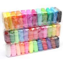12/36/72/108/144 PCS foamy Moldeable 36 Piezas Diferentes Colores Plastilina,Juguetes hechos a mano para niños, regalos de Navidad, regalos navideños. - 1 piezas - Ver 8