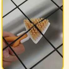 3pcs Folding Triangle Brush Set, Kitchen Sink Drain Cleaning Brush, Bathroom Tile Grout Scrub Brush - Multicolor - View 7