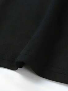 Stay Humble Women's Plus Size T-Shirts Crew Neck Novelty Shirts Casual Short Sleeve Tops Suitable For Yoga, Sports And Daily Wear, Machine Washable, Suitable For Gift Giving - màu đen - Xem 5