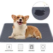 1pc Super Absorbent Pet Pee Pad, Pet Training Pad, Pet Cleaning Pad, Dog Bed Pad, Cat Litter Mat, Reusable Pet Pee Pad, Pet Car Seat Cover, Sofa Protector, Suitable For Medium/Small Dogs & Cats, All Seasons, Washable & Reusable