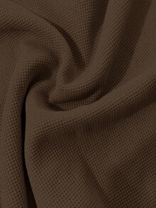 Bộ trang phục thường ngày 2 món dành cho nam - Áo nỉ trùm đầu màu trơn thoáng khí và quần dây rút, trang phục thể thao thoải mái cho các hoạt động hàng ngày, trang phục mùa thu - Màu Khaki - Xem 9