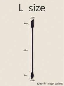 1/3件装迷你硅胶刮刀，化妆刮刀，小型可重复使用化妆品刮刀，美容刮刀，迷你刮刀，薄罐刮刀，食物刮刀，刮干净最后一滴，美容产品，化妆品，价格实惠，房间装饰，梳妆台，旅行，卧室，化妆配件 - 彩色 - 查看 4