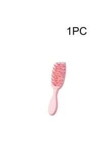 Shampoo Brush/Scalp Massage Comb, Long-Handled Hair Cleaning Brush, Promotes Hair Growth And Removes Dandruff, Household Hair Comb, Hair Styling Tool, Multi-Handled Comb For Shampooing, Bathing, And Massage, Comb/Hairb, Massage And Relaxation, Scalp Care, Hair Styling Tool, Unisex, Household Essential, Scalp Massage Comb, Scalp Relaxation Tool, Stress Reliever, Head Massage Claw, Scalp Scraping, Head Massage Comb, Stimulates Hair Growth. - Multicolor - View 11