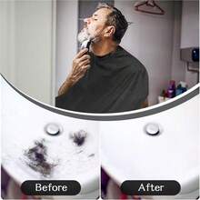 Premium Leak-Proof Shaving Apron For Men - Precision Trimming Barber-Level Beard Wrap, Stylish & Elegant Design (Professional Quality Choice) - Multicolor - View 3