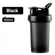 20oz Black Shaker Bottle, Ideal For Protein Shakes And Pre-Workout