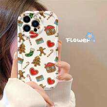 Una colección de diseños con temas navideños que SE adapta perfectamente a una amplia gama de modelos de  de apple, incluyendo 12, 11, XS, XR, X, 8, 7, SE, Plus, Mini, Pro y Max. Esta funda de teléfono de aceite de onda suave a prueba de golpes es un excelente regalo. - Mezcla de colores 2 - Ver 3