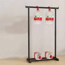 Double-Rod Clothes Rack, Can Hang Clothes, Multifunctional Bedroom Garment Rack - Một cỡ - Xem 3