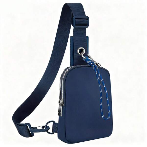 New Mini Unisex Outdoor Chest Bag, Adjustable Shoulder Strap, Sports & Casual Crossbody Bag For Men And Women