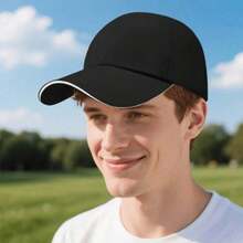 Men Baseball Cap - Black - View 4
