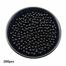 4/6/8/10mm Black Acrylic Round Beads For Jewelry Making Mobile Phone Chain DIY Fashion Bracelet Necklace Decoration Accessories - Black - View 11