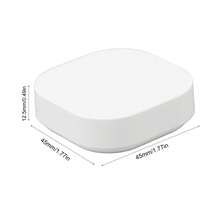 Interruptor Inteligente Inalámbrico de ABS, Control Remoto de Luz con Distancia Efectiva 25M, Compatible con Zigbee y Tuya, Configura Temperatura de Color y Escenas Inteligentes con un Toque - Blanco - Ver 11