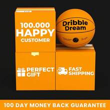 Silent Basketball | Superior Bounce, Soft-Touch Material, And Noiseless Performance | Indoor Activity Gifts | The Perfect Holiday Gift. - 橘色 - 查看 6