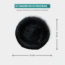 Genérico Cama para Perro |   Cama Tipo Alfombra Acolchada y Resistente para Mascotas |   Fundaíble y Lavable |   Accesorios para Perro en Casa (Negro) - Rosa - Ver 2