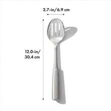 WSXC OXO Steel Slotted Cooking Spoon - StainlessSteel - View 4