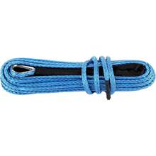 Acouto Cuerda de Cabrestante de Nylon de 15, 7500 Libras, para Recuperación de Remolque, Cuerda de Cabrestante, de Remolque, Azul - 1 - Ver 2