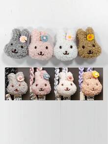 Chrysanthemum Rabbit Braided Lanyard, Fashionable, Lightweight, Durable For Outdoor, Hiking Compatible With Android And Most Smartphone,Gifts For Mother, Family, Friends, Birthday, Holiday Phone Chain - Multicolor - View 12