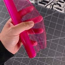 Película tintada para cubrir faros delanteros y luces traseras de automóvil, color rosa, 30 cm x 60 cm