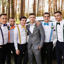 Tirantes de los hombres, Set De Tirantes Sujetadores Y Moño Unisex, Set o Kit de Moño y Tirantes para Hombre, Tirantes de Clip Resistentes en Y Ajustables para Informal y Formal - Beis - Ver 7