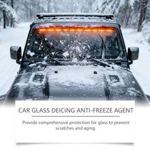 Multi-Purpose Deicer, Car Windshield Deicing & Anti-Freeze Agent, Anti-Fog, Anti-Dust, Clear Vision Deicer, Car Cleaning - Blue and White - View 4