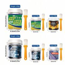 1pc Transparent Waterproof Glue Transparent Waterproof Paint Toilet Balcony Smashing Brick Roof Leak Proof Glue Suitable For Various Wall Window Sills And All Scenarios Requiring Waterproofing On Each Layer - Multicolor - View 13