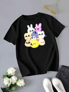 SKZOO  SKZ Classic T-Shirt - 黑色 - 查看 6