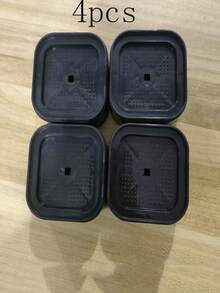 4个可调节高度防滑减震家具垫 - 采用高强度塑料制成，底部为防滑橡胶。（黑色/灰色/棕色）（圆形/方形）适用于洗衣机、迷你吧、椅套、冰箱、沙发、冰柜、落地椅、椅子、浴室置物架、转角置物架、舒适桌椅套装、户外沙发、花园椅腿。 - 彩色 - 查看 12