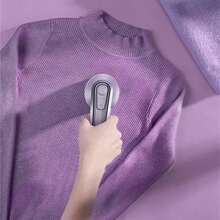 Mini Plancha de Vapor para Viaje, Vaporizador de Ropa Portatil Seco y Húmedo, 110V Plancha de Mano Portátil para Ropa, 100ml Vaporizador Máquina de Planchar de Mano para Hogar, Viajes (Morado) - rosa - Ver 1