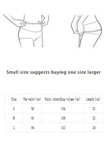 5条装女士纯棉内裤，性感纯色三角裤，舒适中腰内裤，女士运动内裤 - 彩色 - 查看 6