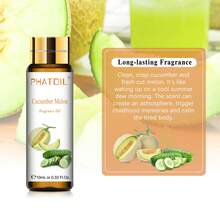 1pc 10ml/0.33fl.Oz Fragrance Oil Perfume Scent, Fruit Scent Essential Oils With Dropper PHATOIL Coconut& Vanilla Bubble Gum Sea Breeze Parma Violet Orange Blossom Freesia Marshmallow Apple Mango Strawberry Cherry Coconut Litchi Peach Pineapple