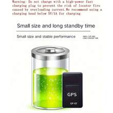 Mini GPS Tracker Strong Magnetic Car Tracking Anti-Theft/Lost Equipment Mini Portable Precise Positioning GPS Locator - GF07-1 - 查看 8