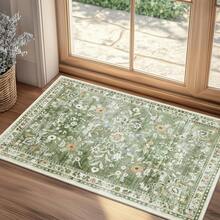 (1/2/3pc)Washable Runner Rug 2x3 – Floral Non Slip Small Entryway Rug With Rubber Back... - Nhiều màu - Xem 2