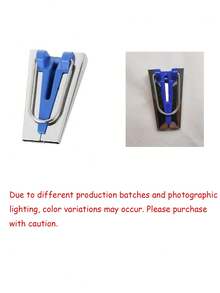 Bias Tape Maker Set With Splicing Cloth, Overlocking Stitch, Quilting Sewing Accessories For DIY Craft Binding Tool - Multicolor - View 10