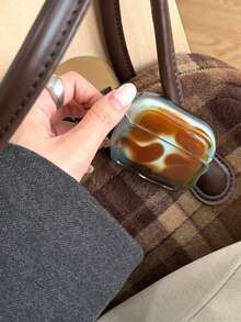 Ins Style Simple Blue & Brown Gradient 4/ Pro 3/ 2 Wireless Bluetooth Earphone Soft Protective Case, Suitable For Women - Multicolor - View 8