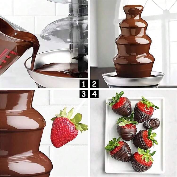 Chocolate Fountains - 美規B型插(110-127V) - 查看 6