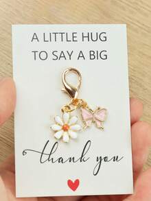 Bộ 12 móc khóa hình bướm và hoa cúc mini dễ thương, nhiều màu sắc, thích hợp làm mặt dây chuyền túi xách, dây đeo túi xách, trang trí túi xách, thiết kế chủ đề động vật thời trang, hoàn hảo cho phụ kiện túi xách, móc khóa, móc khóa xe hơi, món quà lý tưởng cho các dịp lễ, Ngày của Mẹ, Ngày của Cha, tựu trường, tốt nghiệp. - Nhiều màu - Xem 9