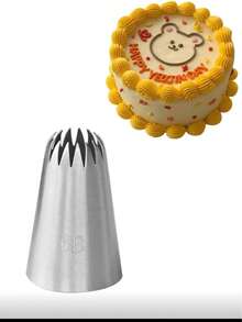 5pcs/Set 430 Stainless Steel Cake Decorating Piping Tips Set - Seamless Welded Polished Anti-Rust, Suitable For Home Kitchen And Baking - Silver - View 8