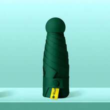 1 Stück/6/8 Knochen kompakter Mini-Regenschirm - wasserdicht, tragbar, leicht, UV-Schutz, windfest, einfach zu tragen, Faltdesign mit Tragetasche - perfekt für Outdoor-Aktivitäten, Reisen und den täglichen Gebrauch