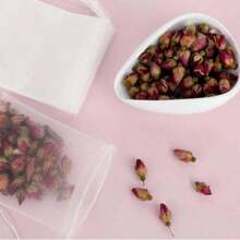 100pcs,Empty Nylon Tea Bags Mesh Tea Infuser Bag Herb Spice Strainer Bags With String,Nylon Disposable Tea Bags For Loose Leaf Tea,Coffee, Spice, Herbs, Drawstring Empty Tea Infuser - Multicolor - View 2