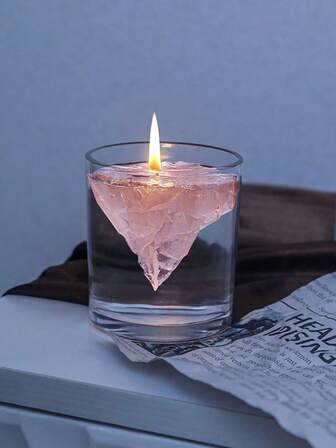 1 Adet Bardak Mum, Yüzen Buzdağı Kokulu Mum, Hediye, Sevgililer Günü Hediyesi, Hediye Mum, Dekoratif Mum, Soya Mumları, En İyi Arkadaş Hediyeleri, Kadınlar İçin Hediye, Kış Hediyesi, Ev Dekorasyonu Mumları