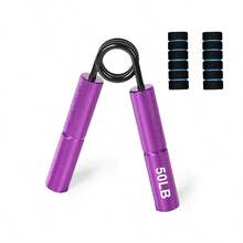 Dụng cụ tăng cường sức mạnh tay bằng kim loại, chịu tải 50lbs-300lbs, cải thiện sức mạnh ngón tay, luyện tập sức mạnh cầm nắm, tăng cường sức mạnh cơ bắp, dụng cụ tập luyện cánh tay, thiết bị phục hồi chức năng cổ tay. - Nhiều màu - Xem 15