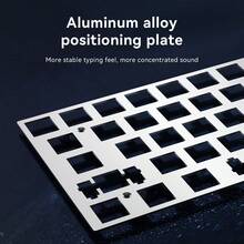 AJAZZ MINI 65% Layout New Product AK680 V2 Wired Magnetic Switch Mechanical Keyboard Ice Island Switch 68-Key Compact Ergonomic Office Keyboard 8K Gaming Mechanical Keyboard RGB DIY Support Multi-System Suitable For Gaming Games And Office - Multicolor - View 8