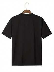 Camiseta gráfica de algodón negro para hombres Rage Against The Machine - Manga corta, 180g, diseño de humor casual con estampado de coche vintage y olas, ajuste relajado para atuendo casual, ropa casual |   Camiseta de Corte Relajado |   Camiseta de algodón - Negro - Ver 3